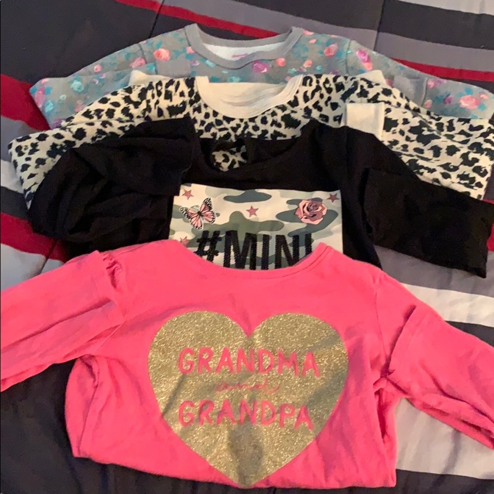 Toddler girl sweatshirts & long sleeve shirts